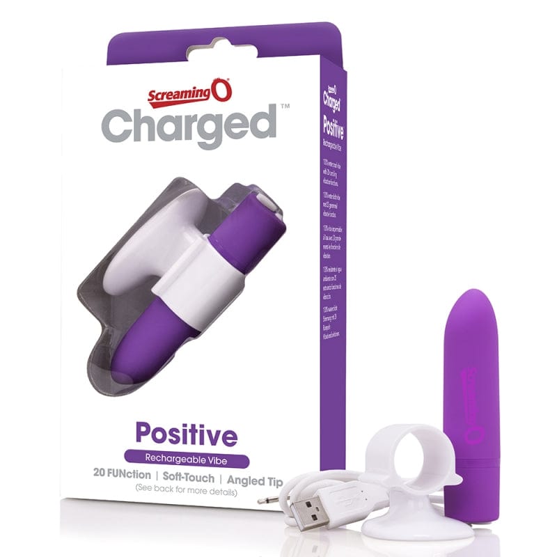 Screaming O Vibrators Grape Screaming O Charged Positive Vibe