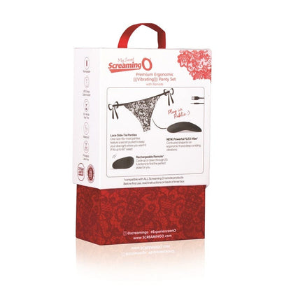 Screaming O Vibrators Screaming O Premium Ergonomic Vibrating Panty Set
