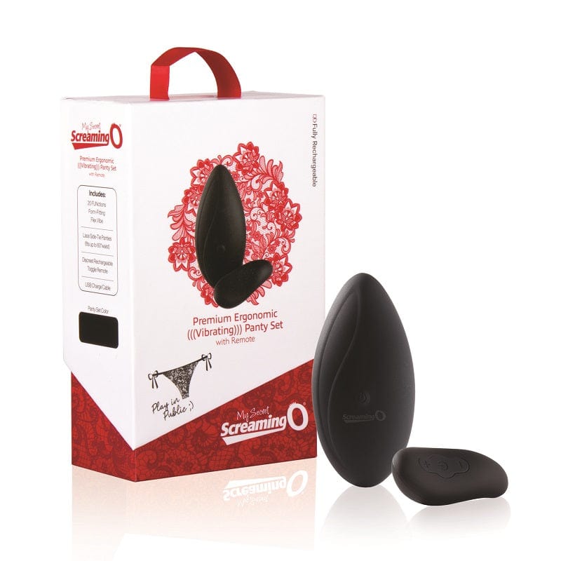 Screaming O Vibrators Screaming O Premium Ergonomic Vibrating Panty Set