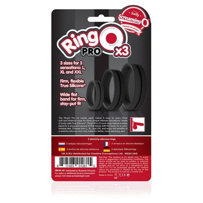 Screaming O Cock Rings Screaming O RingO Pro x3 Cock Rings