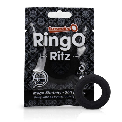 Screaming O Cock Rings Black Screaming O RingO Ritz