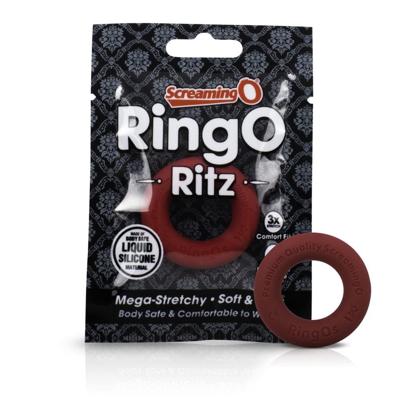 Screaming O Cock Rings Red Screaming O RingO Ritz