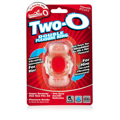 Screaming O Two-O Double Pleasure Ring