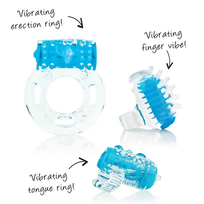 Screaming O VibrOMan Cock Ring Sex Kit