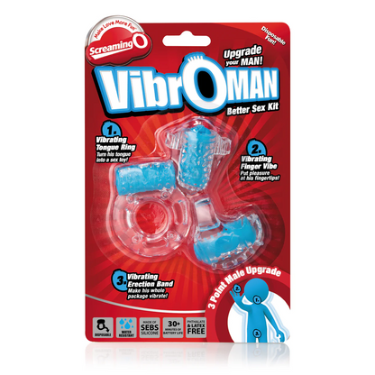 Screaming O VibrOMan Cock Ring Sex Kit