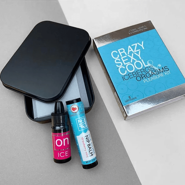 Sensuva Pleasure Kits Sensuva Crazy Sexy Cool Icebergs Orgasms Pleasure Kit