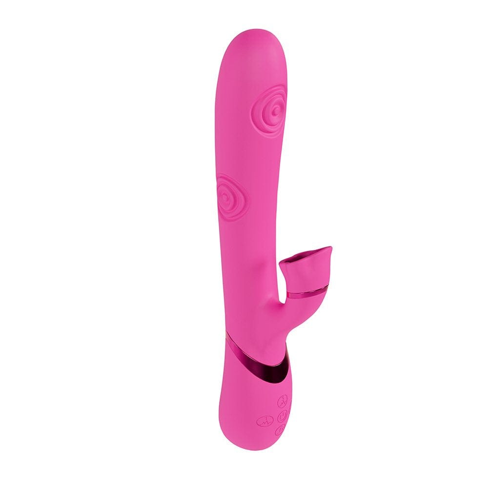 Shots Vibrators Pink Shots Fiore Triple Motor G-Spot Air Wave Vibe