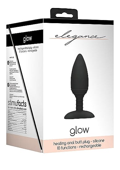 Shots Anal Toys Shots Elegance Glow Heating Butt Plug