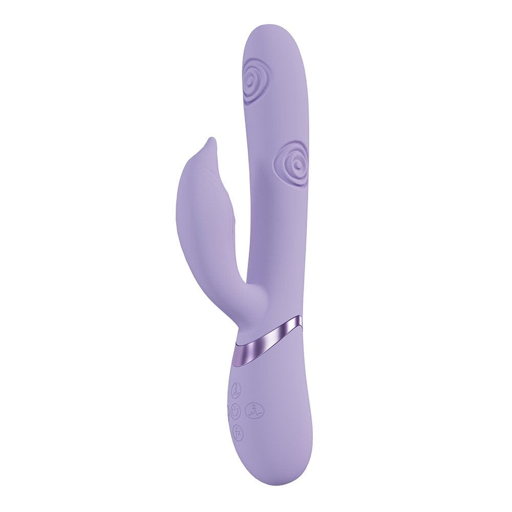 Shots Vibrators Lavender Shots Pallina Triple Motor G-Spot Beaded Vibe