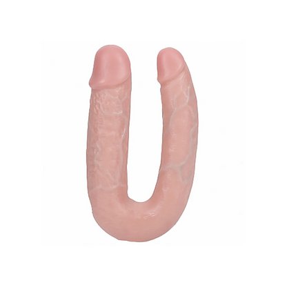 Shots RealRock U Shape Realistic Double Dildo 5"