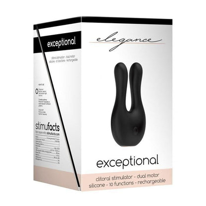 Shots Vibrators Shots Elegance Exceptional Dual Clitoral Vibrator