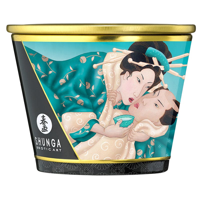 Shunga Massage Candles Shunga Caress By Candlelight Island Blossoms Massage Candle