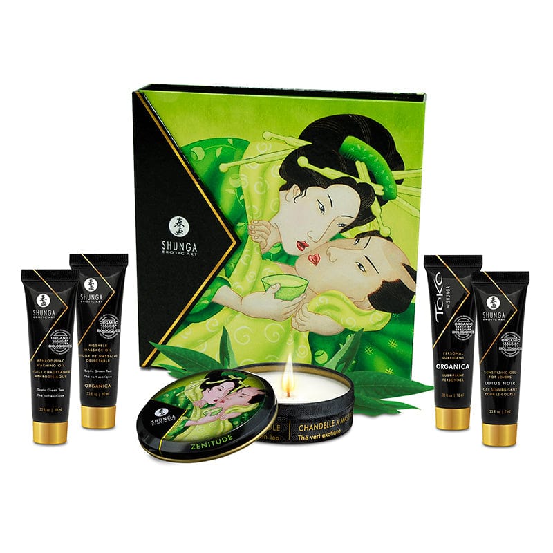 Shunga Geisha's Secret Organica Exotic Green Tea Collection Set ...