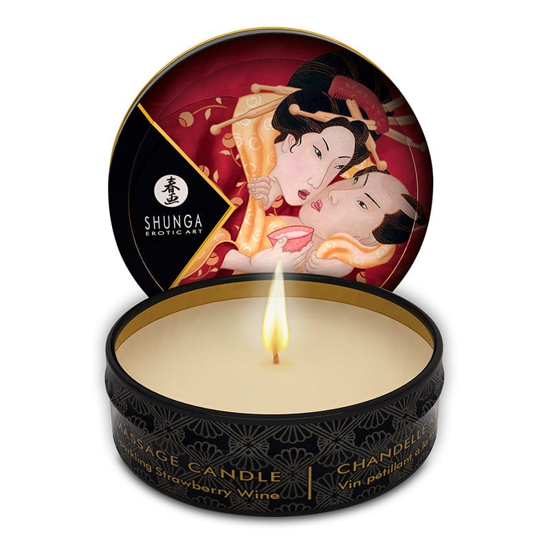 Shunga Sensual Love Shunga Geisha's Secret Sparkling Strawberry Wine Collection Set