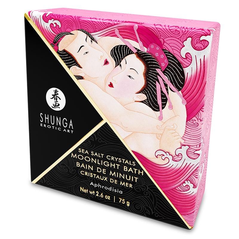 Shunga Sensual Love Aphrodisia Shunga Moonlight Bath Sea Salt Crystals