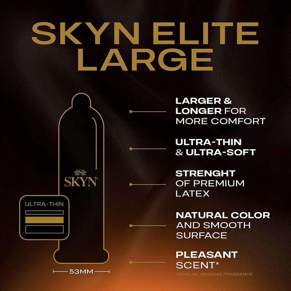 LifeStyles Skyn Elite Large Non-Latex Condoms