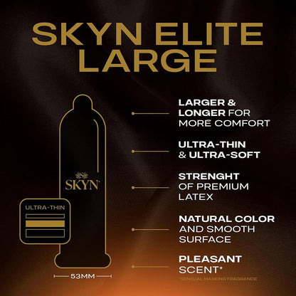 LifeStyles Skyn Elite Large Non-Latex Condoms