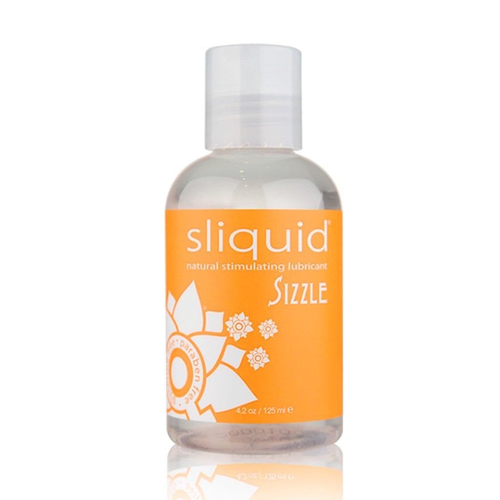 Sliquid Lubes & Lotions 4.2oz Sliquid Naturals Sizzle Lubricant