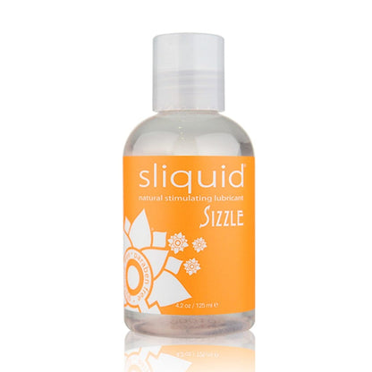 Sliquid Lubes & Lotions 4.2oz Sliquid Naturals Sizzle Lubricant