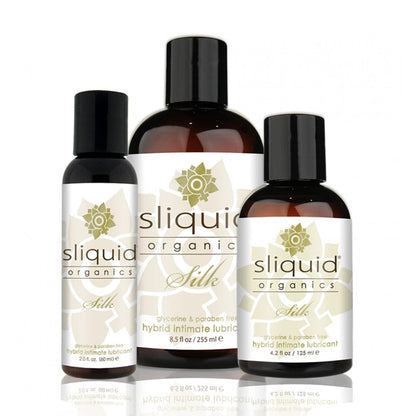 Sliquid Lubes & Lotions Sliquid Organics Silk Hybrid Lubricant