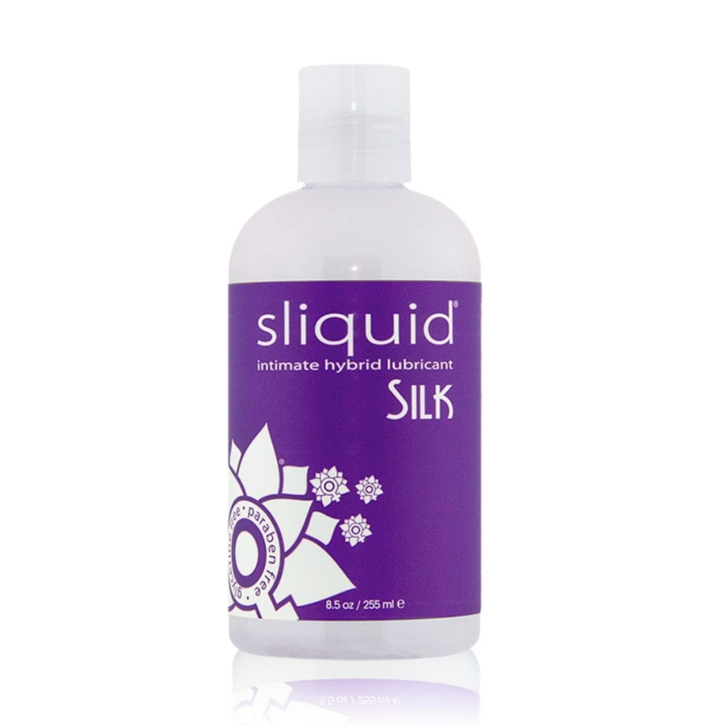Sliquid Lubes & Lotions 8.5oz Sliquid Silk Hybrid Lubricant