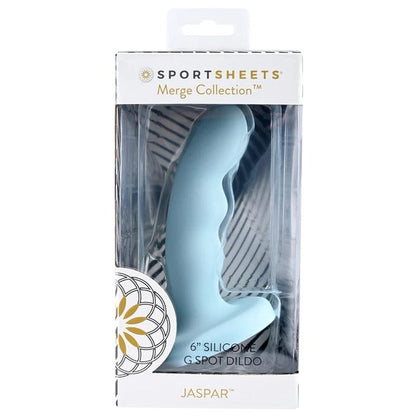 Sportsheets Dildos Sportsheets Jasper 6” Silicone Dildo Blue