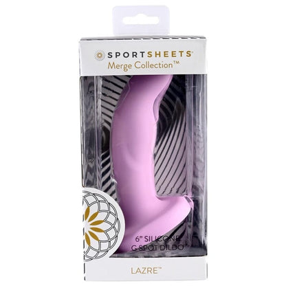 Sportsheets Male Masturbators Sportsheets Lazre 6” Silicone Dildo Purple