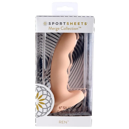 Sportsheets Dildos Sportsheets Ren 6” Silicone Dildo Peach