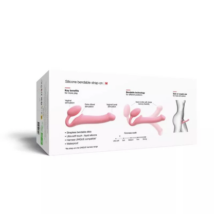 Strap On Me Silicone Bendable Strap-On Medium