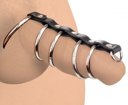 Strict Cock Rings Strict Leather Gates of Hell Leather Chastity Device