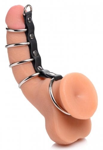 Strict Cock Rings Strict Leather Gates of Hell Leather Chastity Device