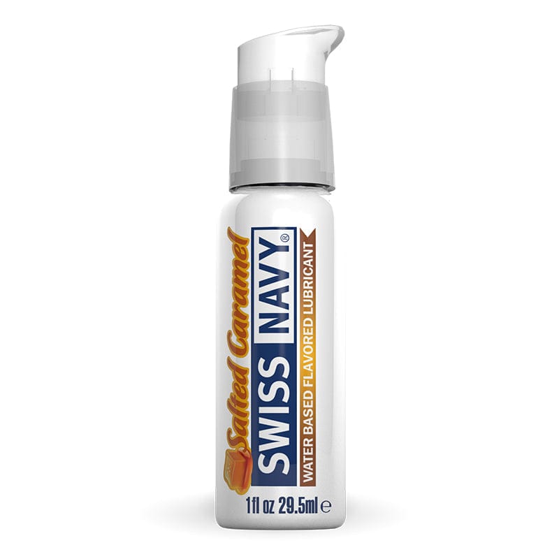 Swiss Navy Lubes & Lotions 1oz Swiss Navy Flavored Lubricant Salted Caramel