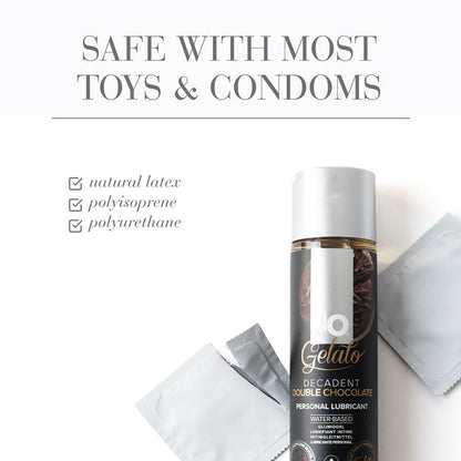System JO Lubes & Lotions System JO Gelato Decadent Double Chocolate Flavored Lube