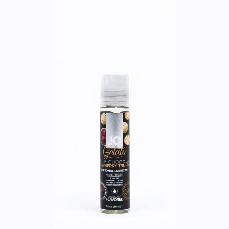 System JO Lubes & Lotions 1oz System JO Gelato White Chocolate Raspberry Flavored Lubricant