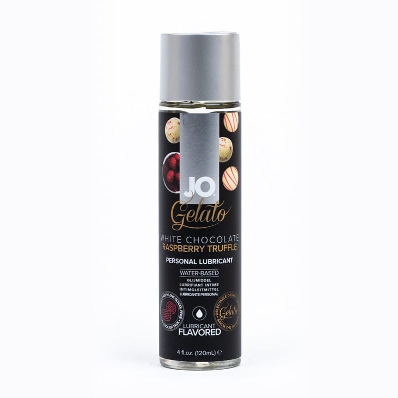 System JO Lubes & Lotions 4oz System JO Gelato White Chocolate Raspberry Flavored Lubricant