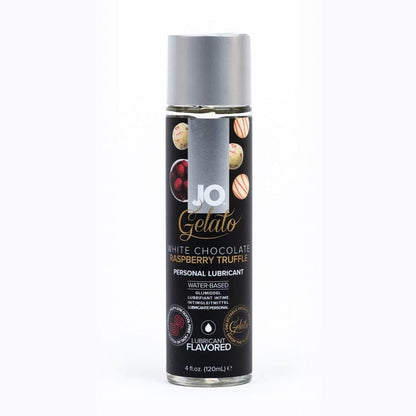 System JO Lubes & Lotions 4oz System JO Gelato White Chocolate Raspberry Flavored Lubricant