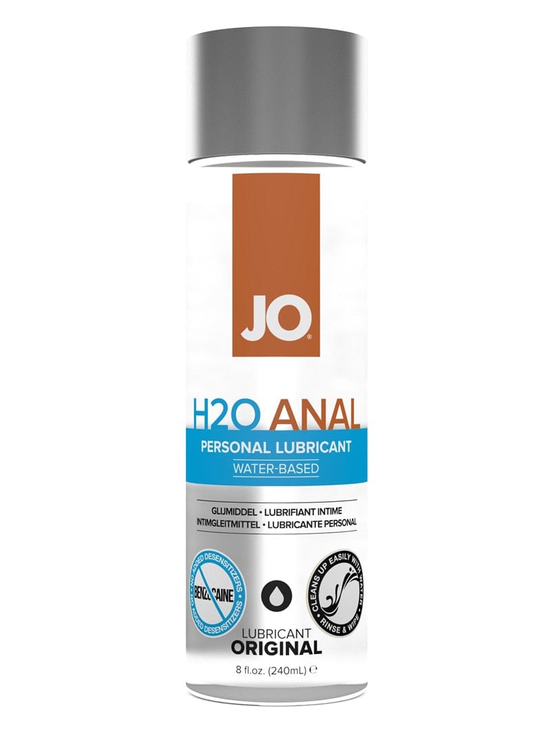 System JO Lubes & Lotions 8oz System JO H2O Anal Original Water-Based Lubricant