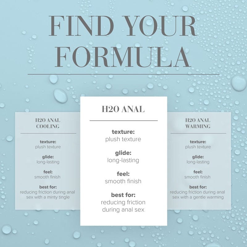 System JO Lubes & Lotions System JO H2O Anal Original Water-Based Lubricant