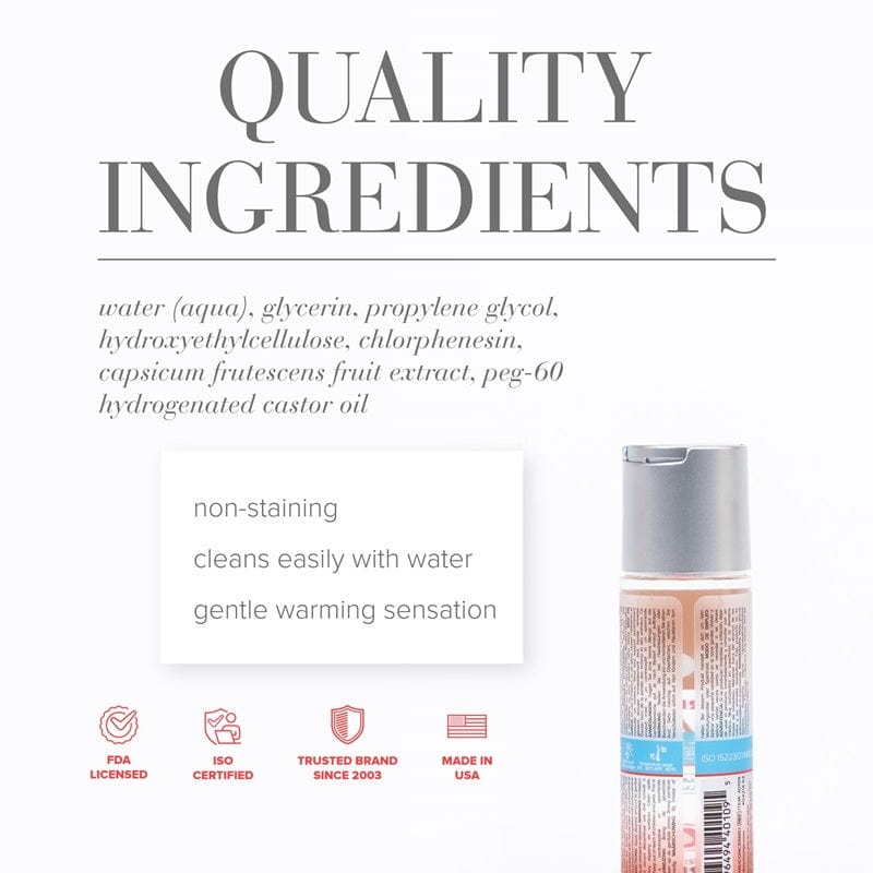 System JO Lubes & Lotions System JO H2O Anal Warming Lubricant