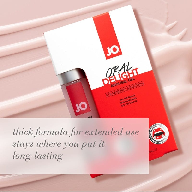 System JO Lubes & Lotions System JO Oral Delight Strawberry Arousal Gel