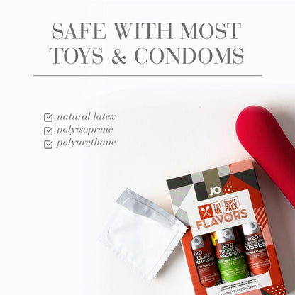 System JO Lubes & Lotions System JO Tri-Me Triple Pack Flavors