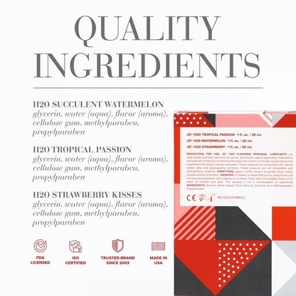 System JO Lubes & Lotions System JO Tri-Me Triple Pack Flavors