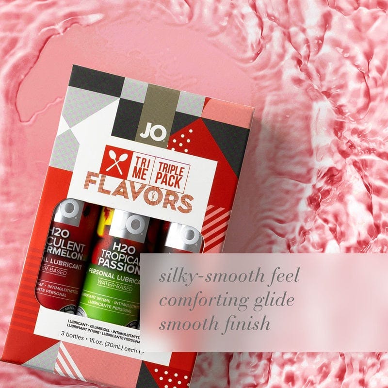 System JO Lubes & Lotions System JO Tri-Me Triple Pack Flavors