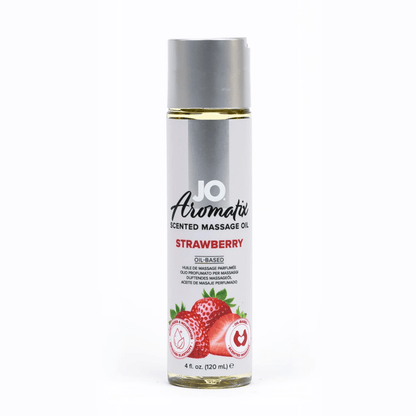 System JO Massage Oil System JO Aromatix Strawberry Scented Massage Oil