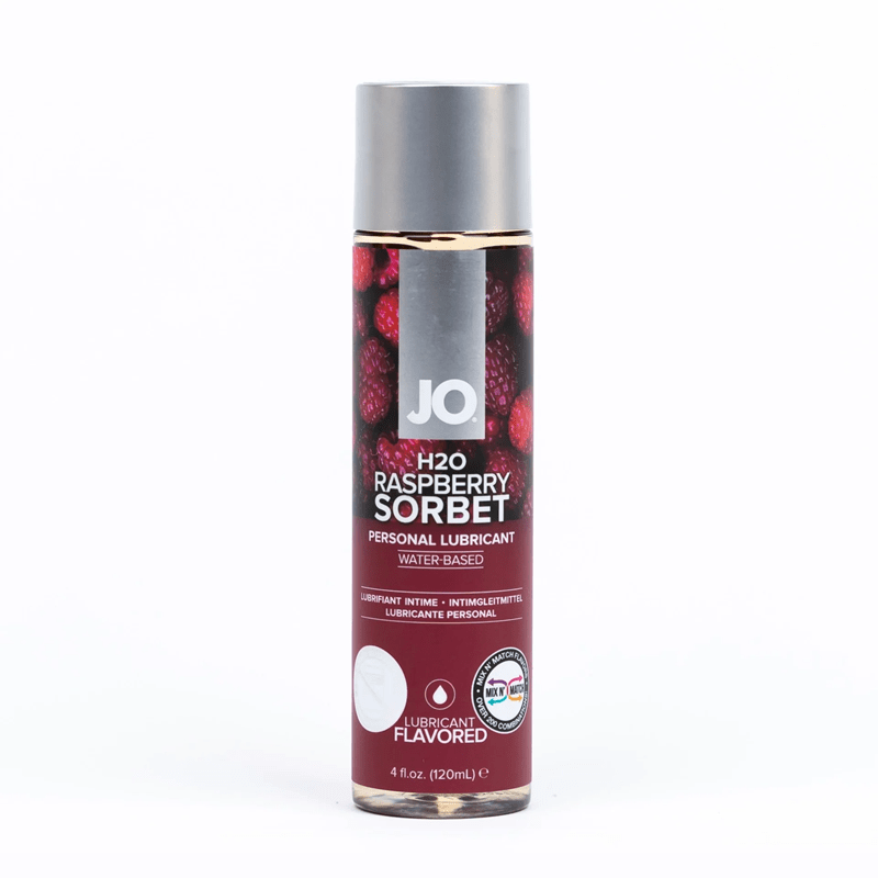 System JO Lubes & Lotions 4oz System JO H2O Raspberry Sorbet Flavored Lubricant