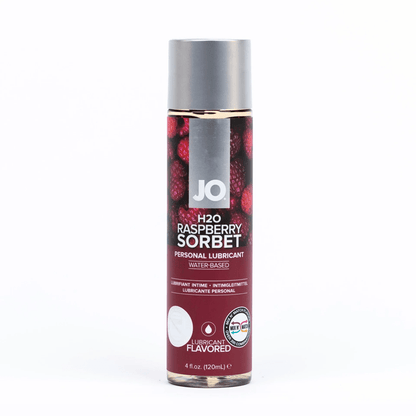 System JO Lubes & Lotions 4oz System JO H2O Raspberry Sorbet Flavored Lubricant