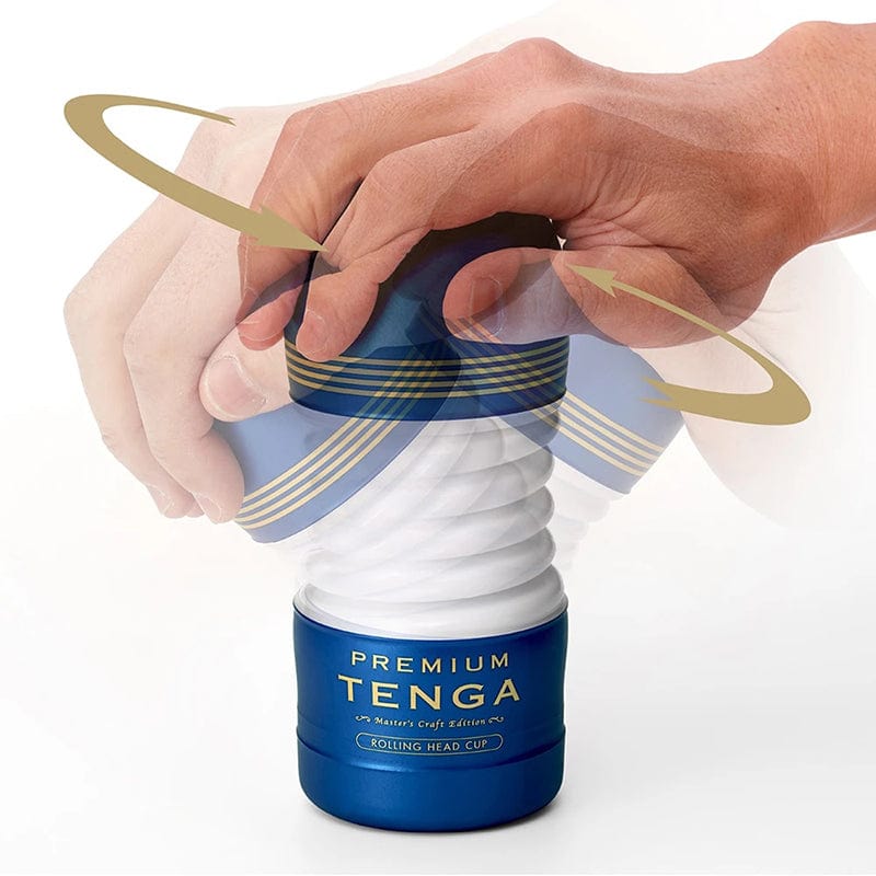 Tenga Male Masturbators Tenga Premium Rolling Head Cup