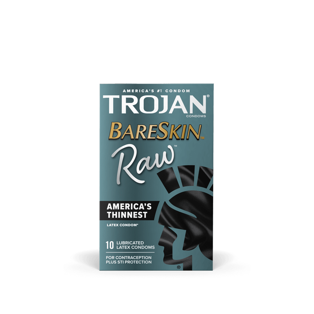 Trojan Condoms 10pk Trojan Bareskin Raw Condoms