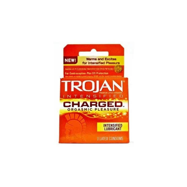 Trojan Trojan Intensified Charged Warming Condoms