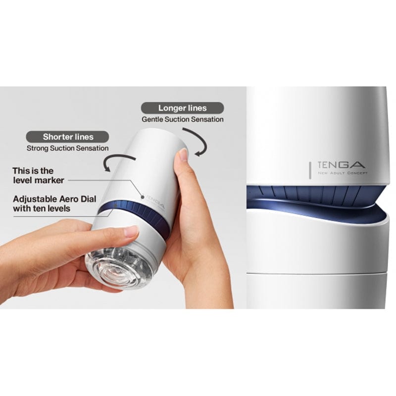 Tenga Male Masturbators Tenga Aero Silver Ring